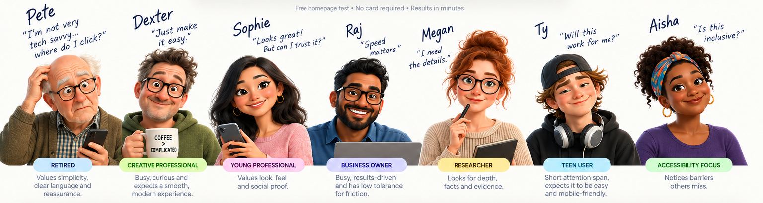 The InHuman UX AI testing crew